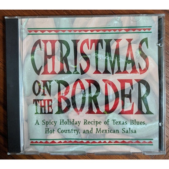 Christmas On the Border CD Spicy Holiday Recipe of Texas Blues Hot Country Salsa - Picture 1 of 4